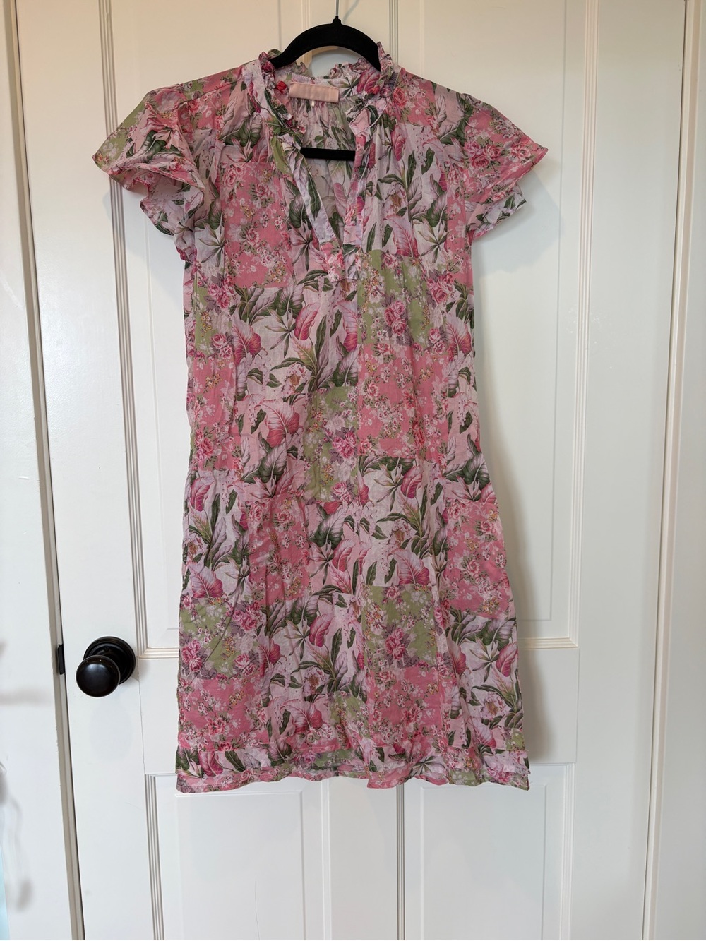 Papinelle Flutter Sleeve Dress